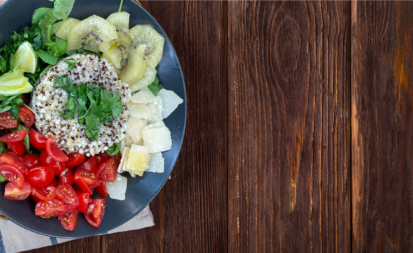 salade de kiwi jaune